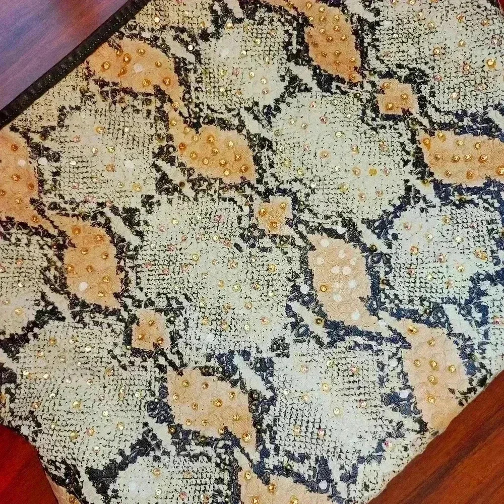 Double J Saddlery Tote Bag With Python Print - image 4